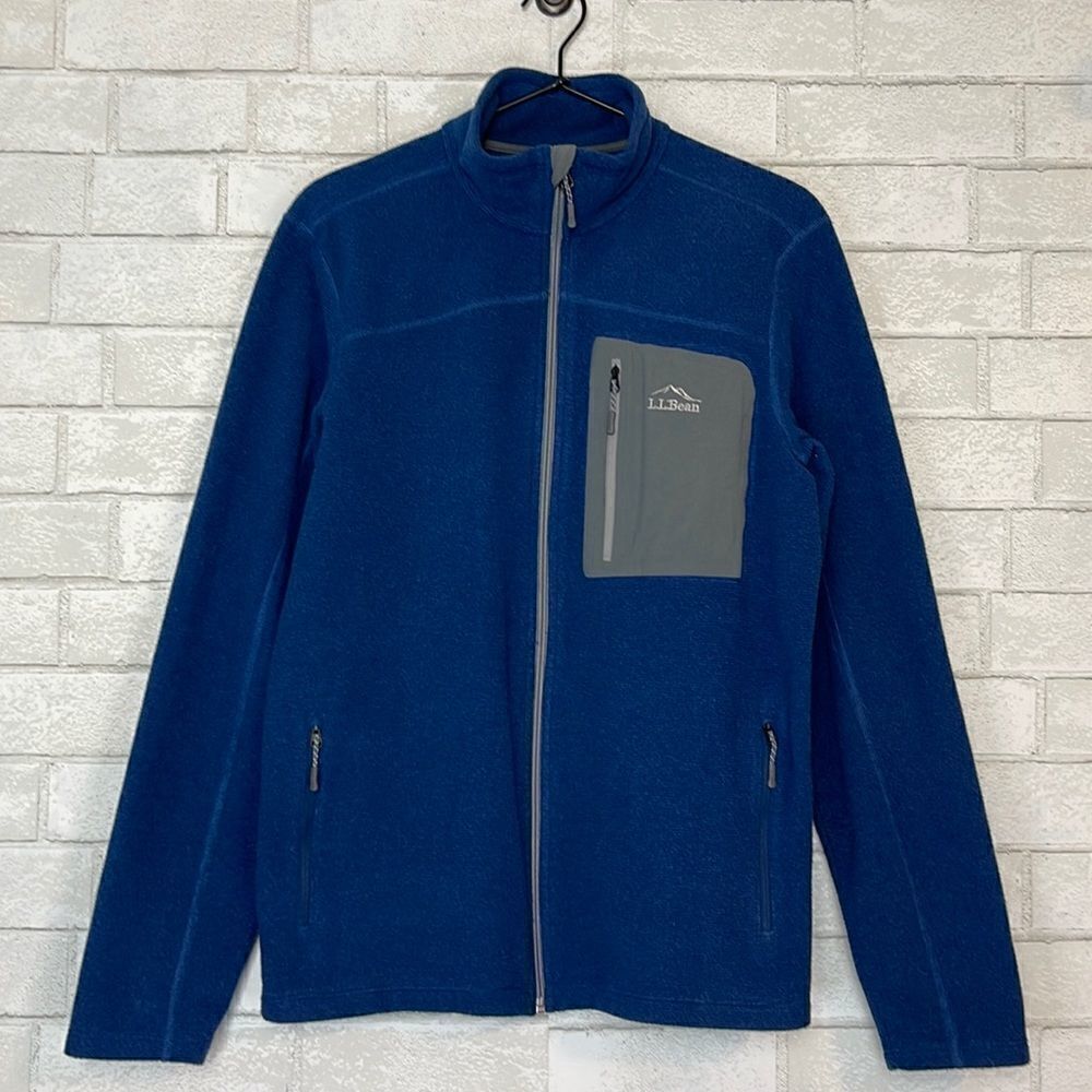 LL Bean Men’s Fleece Full Zip Jacket S